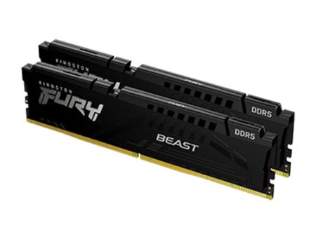 Kingston Fury Beast 64GB (2x32GB) DDR5 4800 CL38 1.1v KF548C38BBK2-64 Desktop Memory Online now