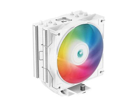 Deepcool AG400 White ARGB Efficient 4 Heat Pipes CPU Cooler R-AG400-WHANMC-G-2 For Discount