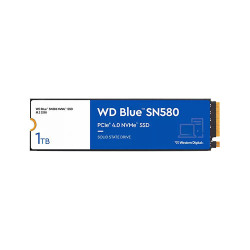 Western Digital M.2 Blue SN580 NVME Gen4 SSD ( 500G WDS500G3B0E | 1TB WDS100T3B0E ) Sale