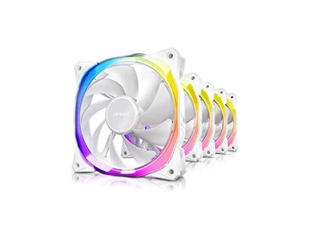 Antec FUSION 120 ARGB 5+C White Case Fans (5-in-1 Pack with Fan Controller) on Sale