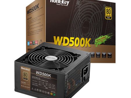 Huntkey WD500K GOLD 500W 80+ Non Modular Power Supply Online now