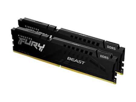 Kingston Fury Beast 64GB 2x32GB DDR5 5600 CL40 KF556C40BBK2-64 Desktop Memory Supply