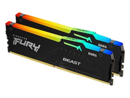 Kingston Fury Beast RGB 32GB 2X16 DDR5 5200MHz KF552C40BBAK2-32 Fashion