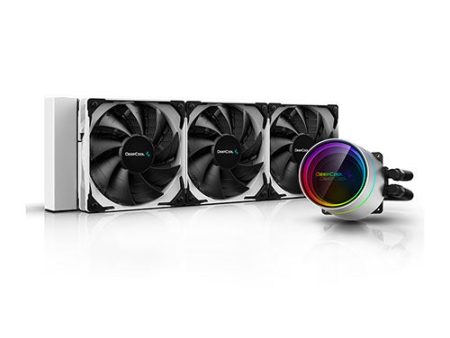 Deepcool Castle 360EX ARGB White Liquid Cooler DP-GS-H12W-CSL360EX-AR-WH Online now