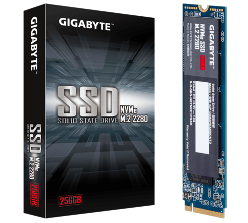 Gigabyte M.2 256GB NVMe SSD GP-GSM2NE3256GNTD For Sale