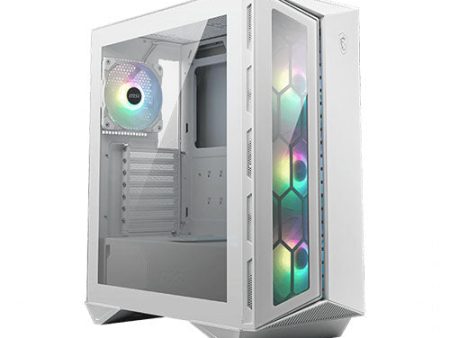 MSI MPG Gungnir 110R White ATX Mid Tower Case (4*120mm ARGB) For Discount