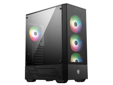 MSI MAG Forge 112R ATX TG Mid Tower Case (ARGB 4 x120mm) Online Hot Sale