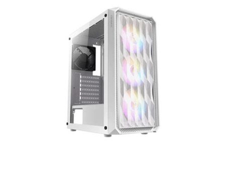 Antec NX292 White MESH TG ATX Case (Rainbow Fan 3*120mm + 1*120mm) For Sale