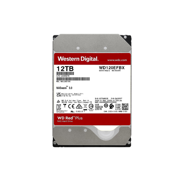 Western Digital WD Red Plus 12TB WD120EFBX NAS Hard Drive 3.5  (Pre Order) For Cheap