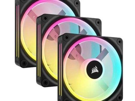 Corsair iCUE Link QX120 RGB 120mm PWM ( Black CO-9051002-WW   White CO-9051006-WW ) PC Fans Starter Kit with iCUE LINK System Hub Fashion