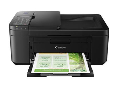 Canon PIXMA E4570 All-in-One WiFi Ink Colour Printer with Fax and Automatic 2-sided Printing Hot on Sale