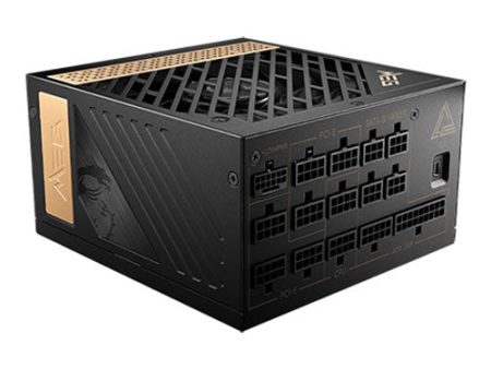 MSI MEG Ai1300P PCIE5 1300W ATX 3.0 PCIE 5.0 80+ Platinum Full Modular Power Supply For Cheap