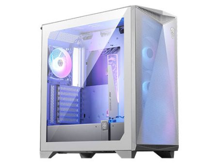 MSI MPG Gungnir 300R ( White | Black ) Airflow TG ATX (4*120mm ARGB) PC Case For Cheap