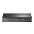 TP-Link TL-SF1009P 9-Port 10 100Mbps Desktop Switch with 8-Port PoE+ Supply