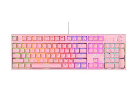 Havit Gamenote HV-KB871L Pink RGB Backlit Mechanical Gaming Keyboard Supply