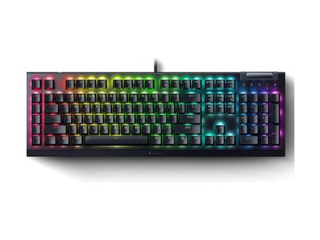 Razer Blackwidow V4 X Mechanical Gaming Keyboard with Razer Chroma Yellow Switch RZ03-04701800-R3M1 For Discount