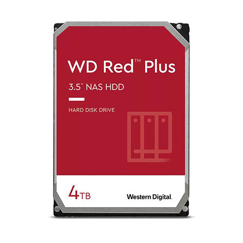 Western Digital WD Red Plus 4TB 256mb 5400rpm WD40EFPX Hard Drive for NAS Sale