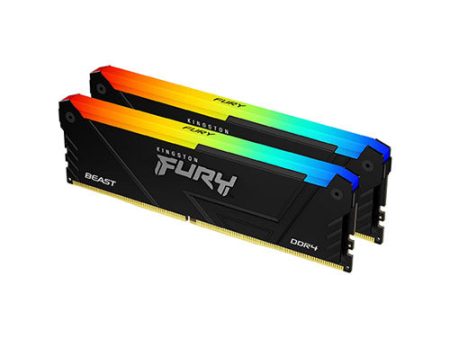 Kingston Fury Beast RGB 32G 2X16 DDR4 3600MHz CL18 KF436C18BB2AK2 32 Desktop Memory Fashion