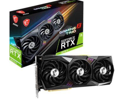 MSI RTX 3070 TI Gaming X Trio 8G LHR 912-V505-009 Graphics Card For Cheap