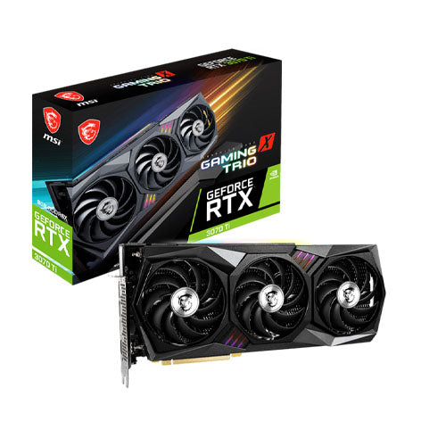 MSI RTX 3070 TI Gaming X Trio 8G LHR 912-V505-009 Graphics Card For Cheap