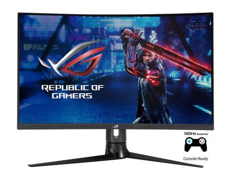 Asus ROG Swift XG32VC 32  Curved 170Hz HDR400 2K 2560x1440p HDMI DP USB-C Vesa Adaptive, FreeSync Gaming Monitor For Discount