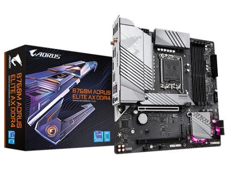 Gigabyte B760M Aorus Elite AX DDR4 Gaming LGA1700 Motherboard For Sale