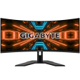 Gigabyte G34WQC-A 34  Curved VA 144hz QHD 3440 x 1440p Adaptive Freesync HDMI DP speaker vesa For Sale