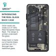 Skeleton Inside Glass Case for Samsung Galaxy F42 5G Fashion