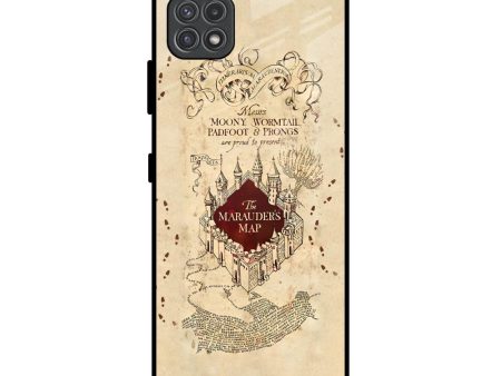 Magical Map Glass Case for Samsung Galaxy F42 5G Hot on Sale