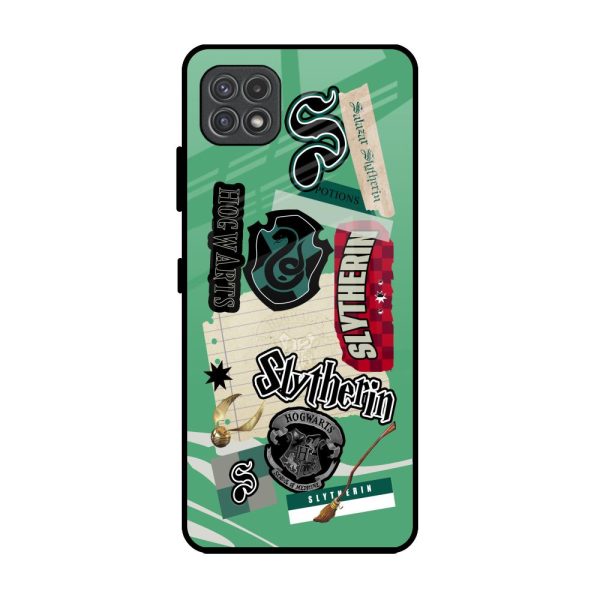 Slytherin Glass Case for Samsung Galaxy F42 5G on Sale