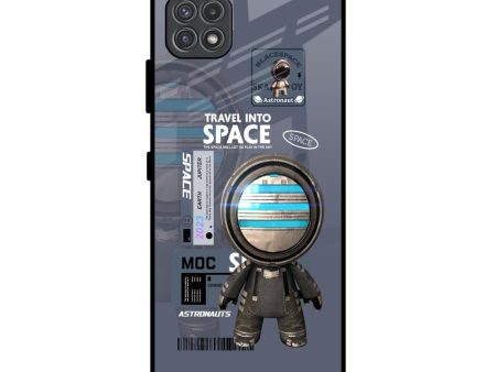 Space Travel Glass Case for Samsung Galaxy F42 5G For Sale