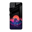 Retro Astronaut Glass Case for Samsung Galaxy F42 5G For Sale