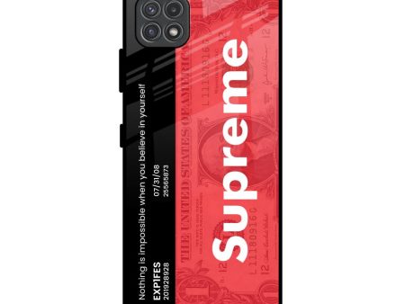 Supreme Ticket Glass Case for Samsung Galaxy F42 5G Sale