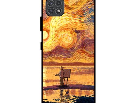 Sunset Vincent Glass Case for Samsung Galaxy F42 5G Discount