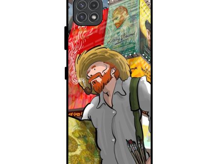 Loving Vincent Glass Case for Samsung Galaxy F42 5G Fashion