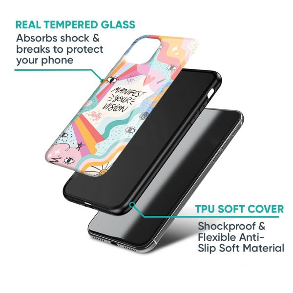 Vision Manifest Glass Case for Samsung Galaxy F42 5G For Discount