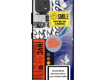 Smile for Camera Glass Case for Samsung Galaxy F42 5G Sale