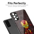 Angry Baby Super Hero Glass Case for Samsung Galaxy F23 5G For Sale