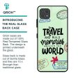 Travel Stamps Glass Case for Samsung Galaxy F42 5G Online