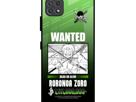 Zoro Wanted Glass Case for Samsung Galaxy F42 5G For Cheap