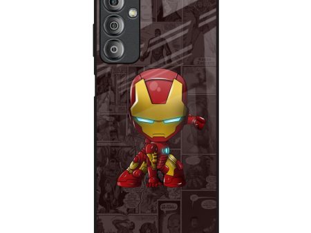 Angry Baby Super Hero Glass Case for Samsung Galaxy F23 5G For Sale