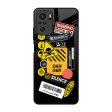 Danger Signs Glass Case for Redmi Note 11 SE For Sale