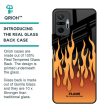 Fire Flame Glass Case for Redmi Note 10 Pro Sale