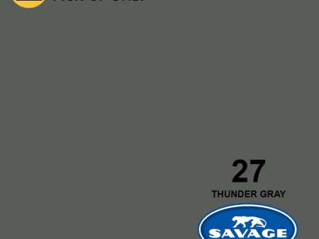 Savage 107  Thunder Gray Seamless Background Paper For Cheap