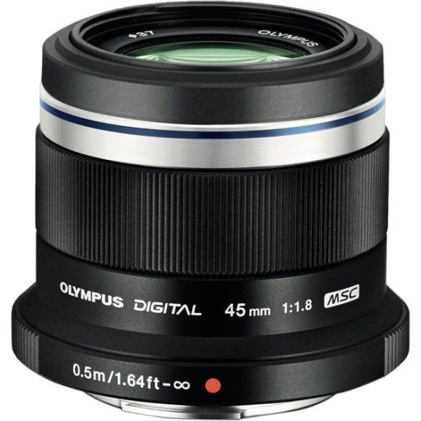 Olympus M.Zuiko 45mm f 1.8 Lens Black Sale