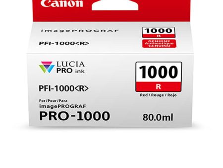 Canon PFI-1000 Red Ink For Sale