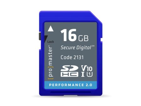 Promaster 16GB SDHC P2 Memory Card For Discount