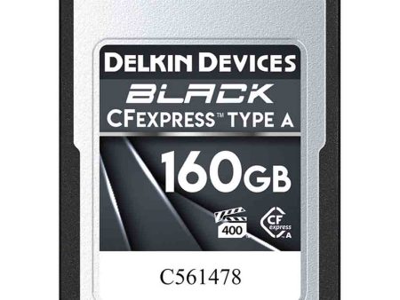 Delkin 160GB BLACK CFexpress Type A Card Discount