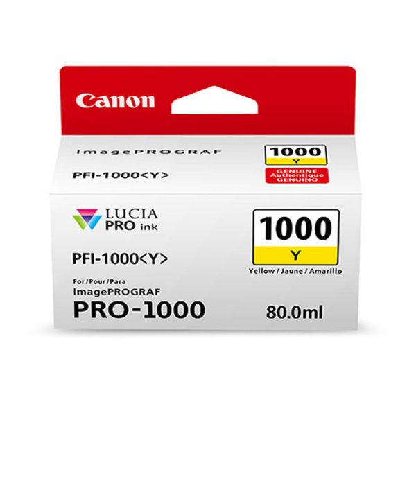 Canon PFI-1000 Yellow Ink Online now