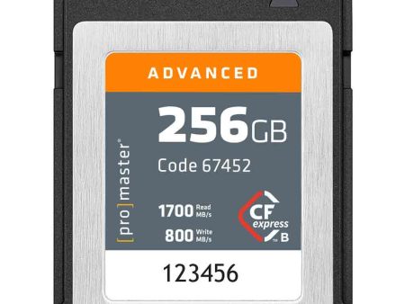 Promaster 256GB CFexpress Type B Advanced Card on Sale